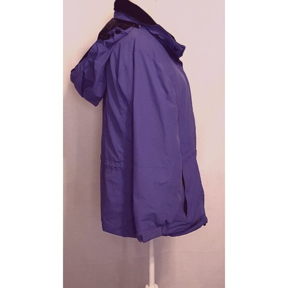 Eddie Bauer Weather Edge womens parka S Thinsulate lite loft  Zip Off Hood - Picture 6 of 9